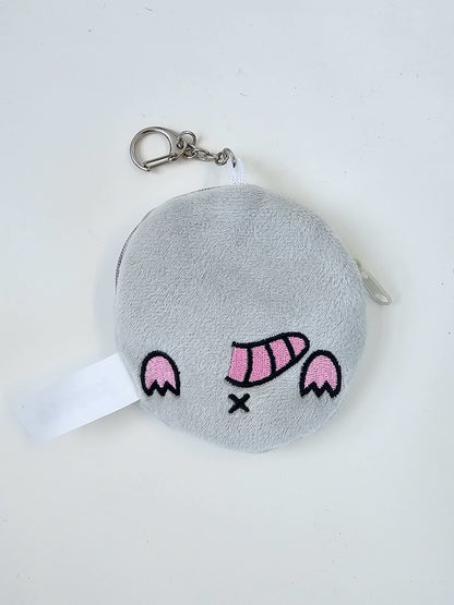 Cute & Funny Fuzzy Animal Coin Purse (Raccoon, Opossum or Frog) - Koodle