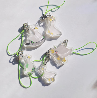 Silly Goose Gashapon Cell Phone Charm/Keychain/Bag Charm (Mystery Draw or Full Set) - Koodle