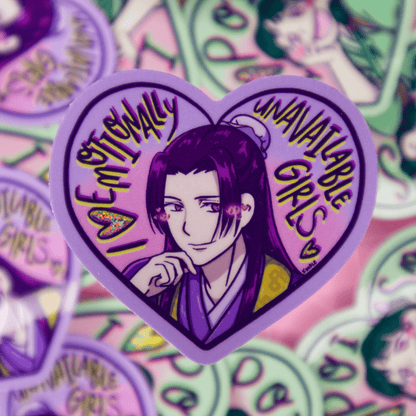 Apothecary Diaries: Jinshi's and Maomao's Favourite Things Holographic Sticker - Koodle