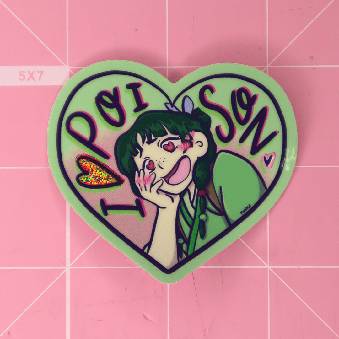 Apothecary Diaries: Jinshi's and Maomao's Favourite Things Holographic Sticker - Koodle