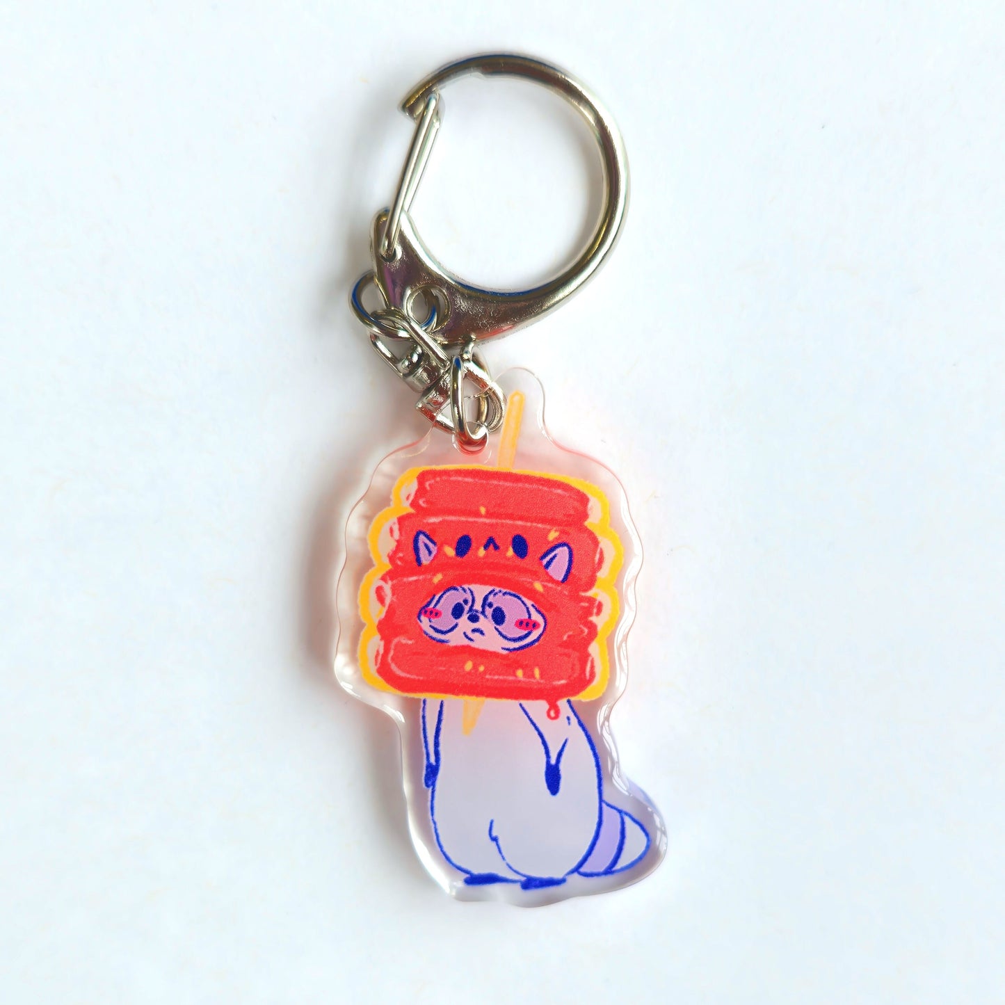 Pocha Kuni Korean Street Food Raccoon Mystery Bag Keychain/Bag Charm - Koodle